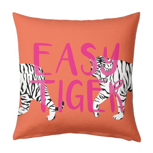 Easy Tiger - designed cushion by Emily @KindofSimpleDesigns