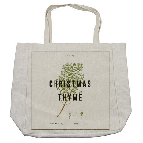 Christmas Thyme - cool beach bag by The 13 Prints