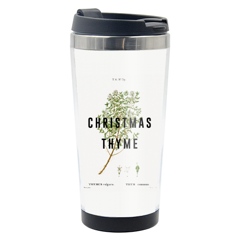 Christmas Thyme - photo water bottle by The 13 Prints