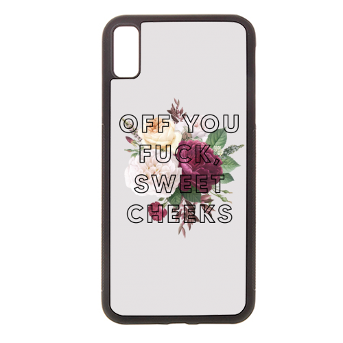 Off You Fuck Sweet Cheeks - Stylish phone case by The 13 Prints