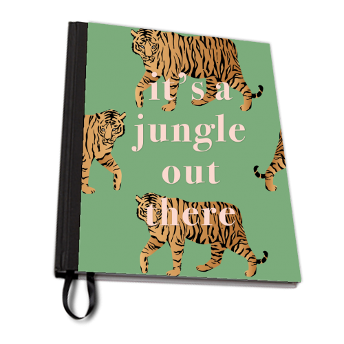 It's A Jungle Out There - personalised A4, A5, A6 notebook by Emily @KindofSimpleDesigns
