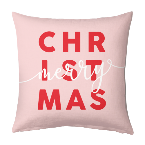 Merry Christmas - designed cushion by Emily @KindofSimpleDesigns