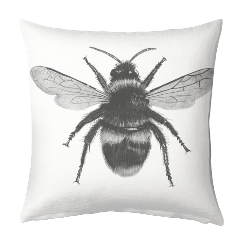 Bee - designed cushion by LIBRA FINE ARTS