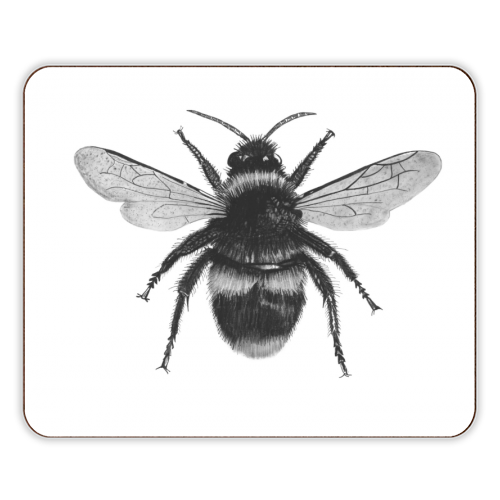 Bee - designer placemat by LIBRA FINE ARTS
