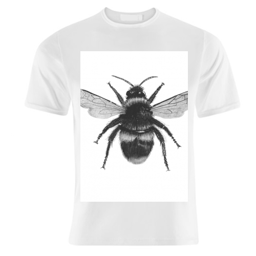 Bee - unique t shirt by LIBRA FINE ARTS