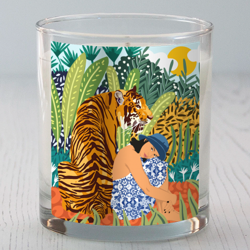 Awaken The Tiger Within - scented candle by Uma Prabhakar Gokhale