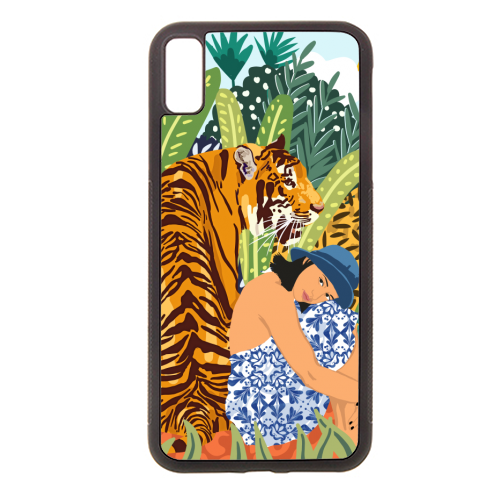 Awaken The Tiger Within - stylish phone case by Uma Prabhakar Gokhale