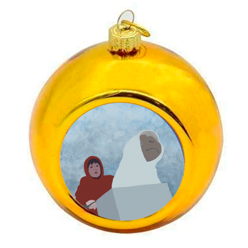 ET - colourful christmas bauble by Giddy Kipper