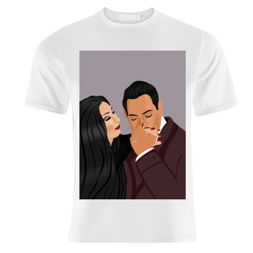 Addams Family - unique t shirt by Rock and Rose Creative