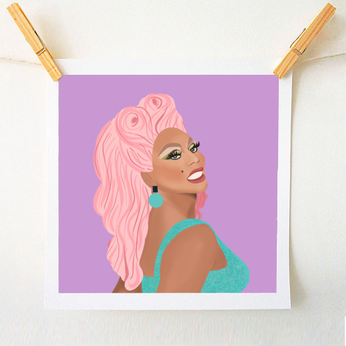 Drag Race - A1 - A4 art print by Rock and Rose Creative