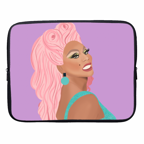 Drag Race - designer laptop sleeve by Rock and Rose Creative