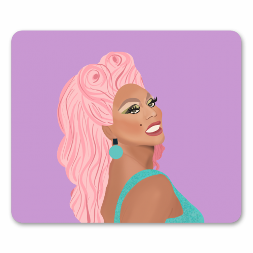 Drag Race - funny mouse mat by Rock and Rose Creative