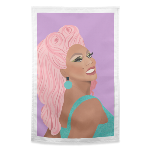 Drag Race - funny tea towel by Rock and Rose Creative