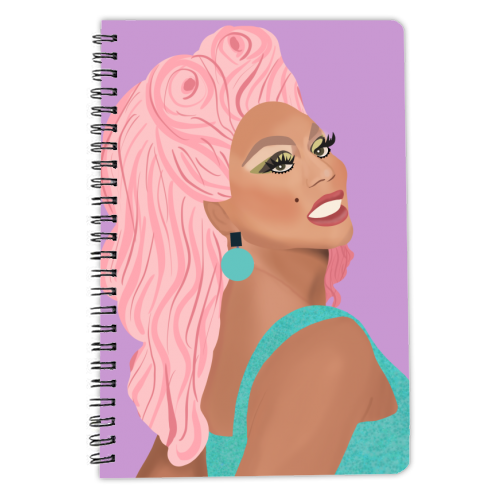 Drag Race - personalised A4, A5, A6 notebook by Rock and Rose Creative