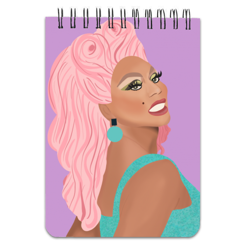 Drag Race - personalised A4, A5, A6 notebook by Rock and Rose Creative