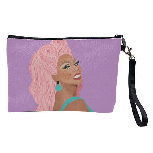Drag Race - pretty makeup bag by Rock and Rose Creative