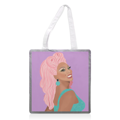 Drag Race - printed tote bag by Rock and Rose Creative