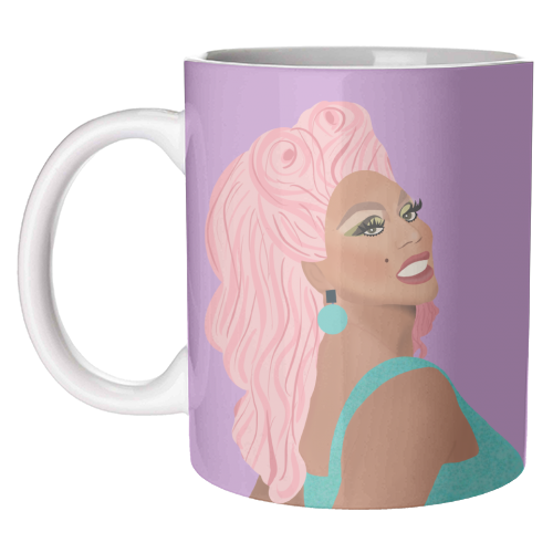 Drag Race - unique mug by Rock and Rose Creative