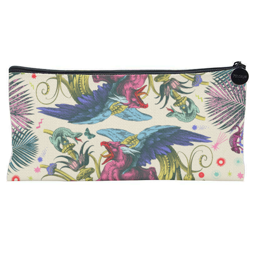 Mythical Beasts - flat pencil case by Wallace Elizabeth