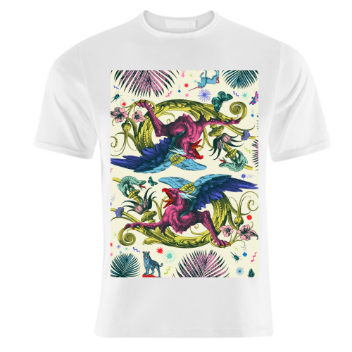 Mythical Beasts - unique t shirt by Wallace Elizabeth