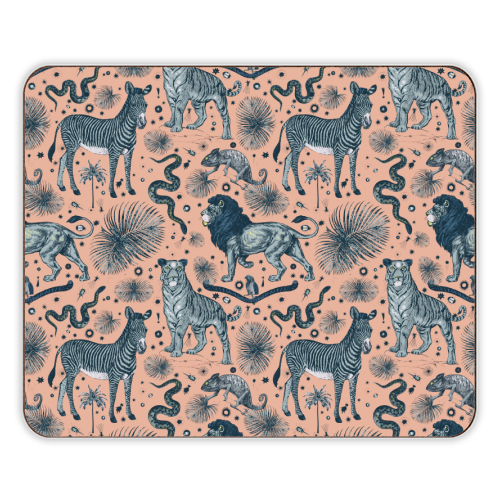 Exotic Jungle Animal Print - designer placemat by Wallace Elizabeth