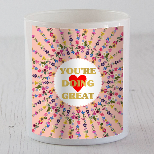 YOU'RE DOING GREAT - scented candle by PEARL & CLOVER