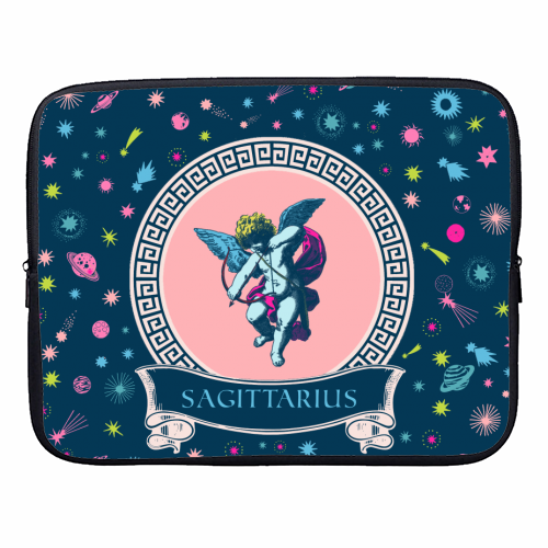 Sagittarius - designer laptop sleeve by Wallace Elizabeth