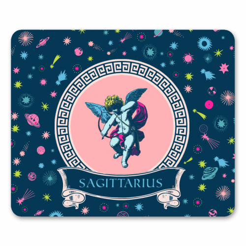 Sagittarius - funny mouse mat by Wallace Elizabeth