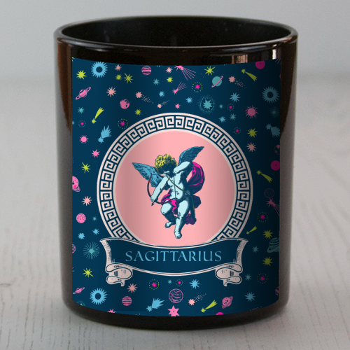 Sagittarius - scented candle by Wallace Elizabeth