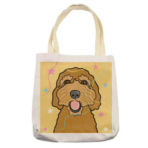 Pawsome Birthday Wishes - printed tote bag by Adam Regester