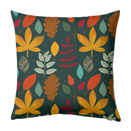 autumn colors - designed cushion by haris kavalla