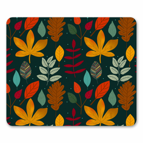 autumn colors - funny mouse mat by haris kavalla