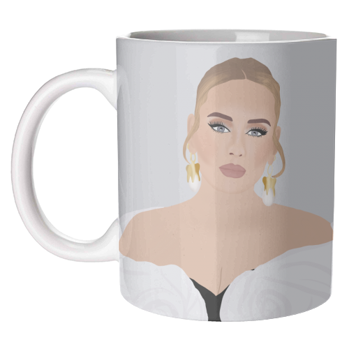 Adele at 30 - unique mug by Rock and Rose Creative