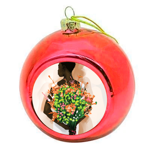 Come What May - colourful christmas bauble by Uma Prabhakar Gokhale