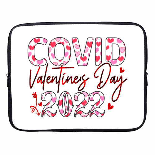 Valentines day 2022 - designer laptop sleeve by haris kavalla