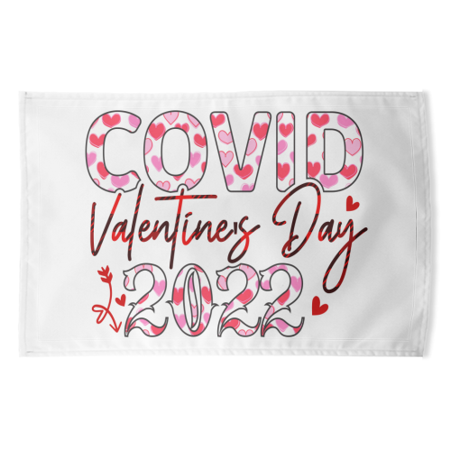 Valentines day 2022 - funny tea towel by haris kavalla