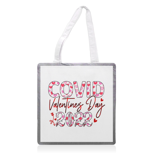 Valentines day 2022 - printed tote bag by haris kavalla