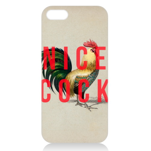 Nice Cock - unique phone case by The 13 Prints