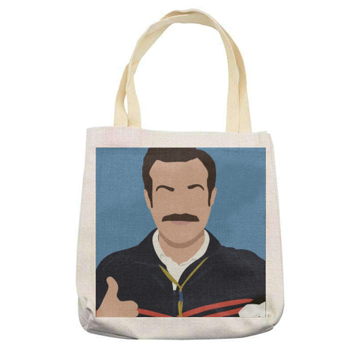 Ted Lasso - printed tote bag by Cheryl Boland