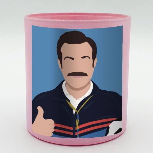 Ted Lasso - scented candle by Cheryl Boland