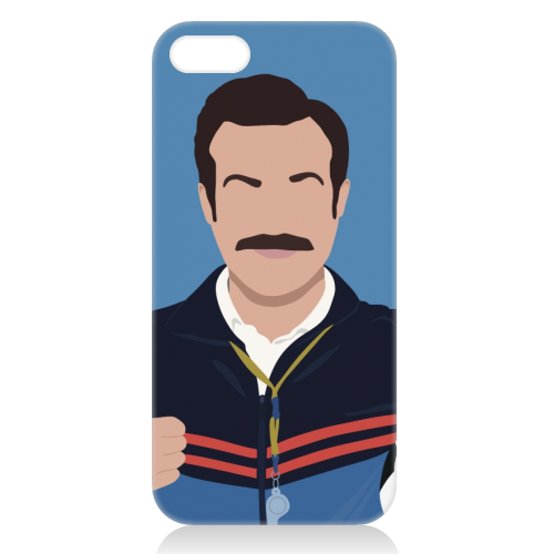 Ted Lasso - unique phone case by Cheryl Boland