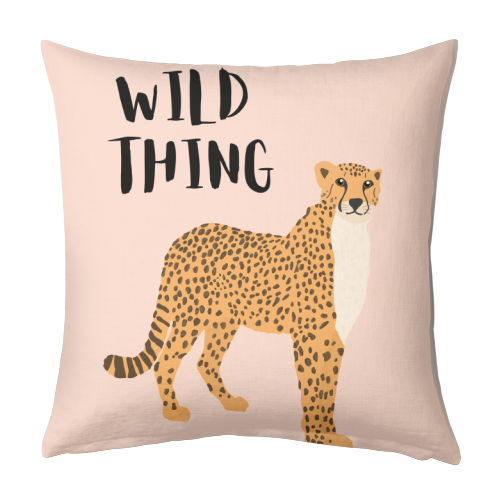 Wild Thing - designed cushion by Rock and Rose Creative