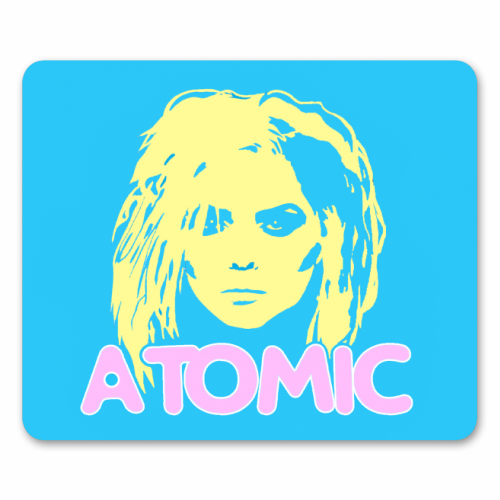 Atomic Blondie - funny mouse mat by Bite Your Granny
