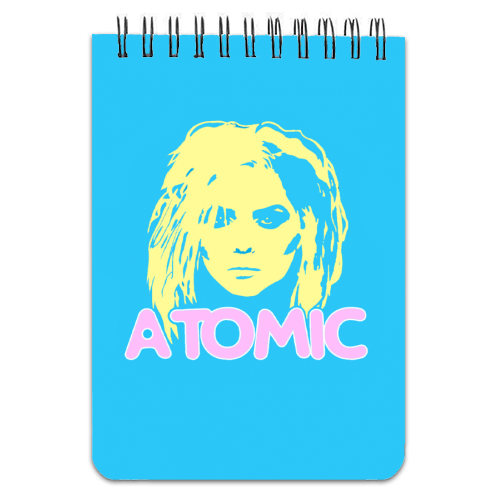 Atomic Blondie - personalised A4, A5, A6 notebook by Bite Your Granny