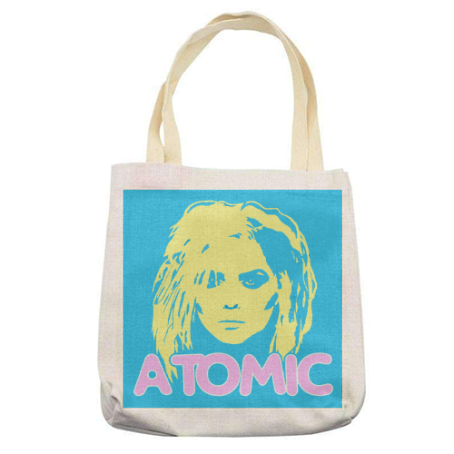 Atomic Blondie - printed tote bag by Bite Your Granny