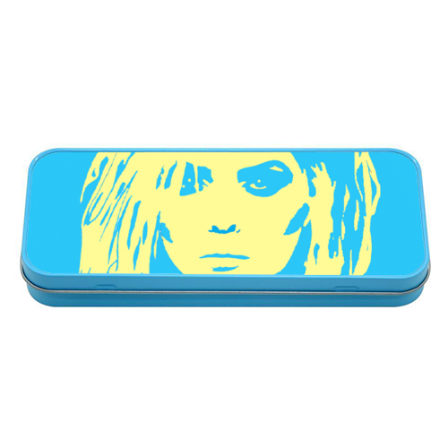 Atomic Blondie - tin pencil case by Bite Your Granny