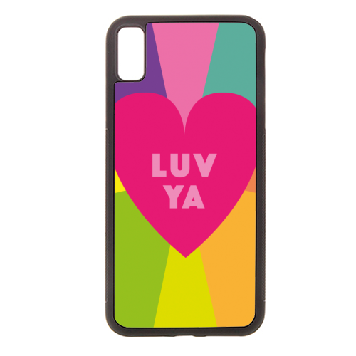 LUV YA BABE Valentines and friendship gifts - stylish phone case by SABI KOZ