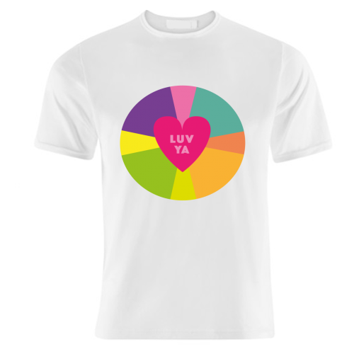 LUV YA BABE Valentines and friendship gifts - unique t shirt by SABI KOZ