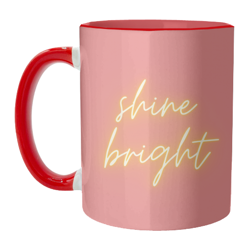 Shine bright - unique mug by Proper Job Studio