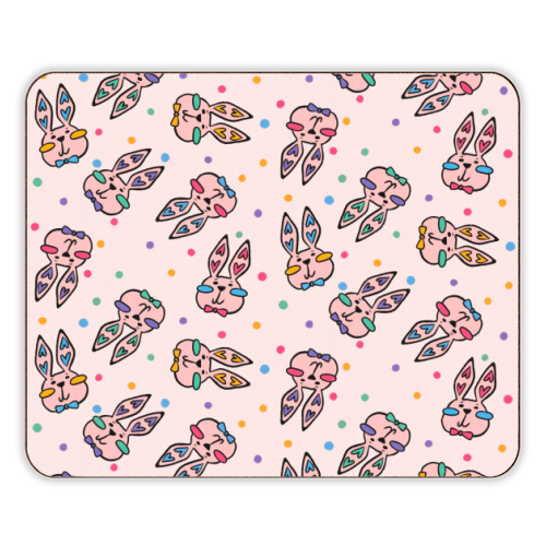Bunny Love - designer placemat by Lisa Wardle